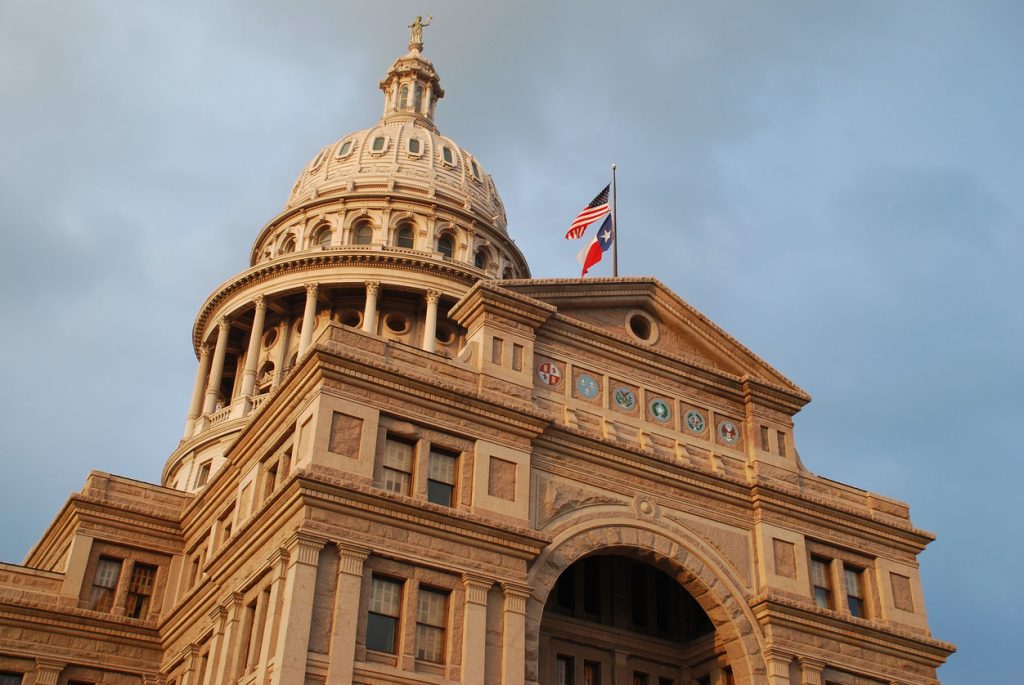 Texas state capitol building